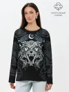Лонгслив женский. Хлопок / Фенрир