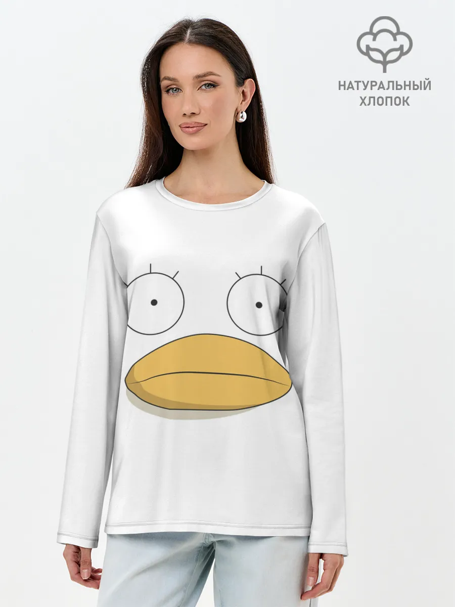 Лонгслив женский. Хлопок / Гинтама Элизабет