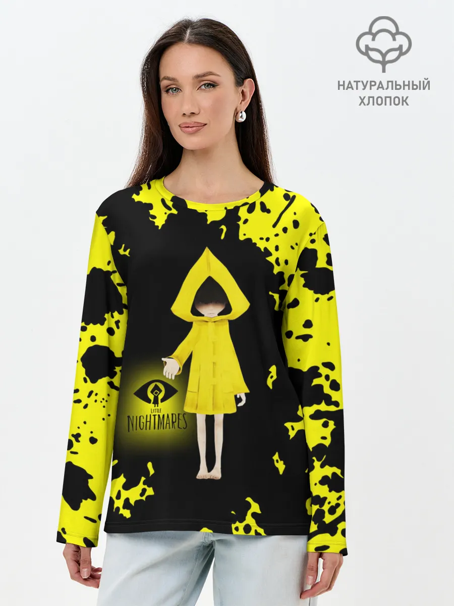Лонгслив женский. Хлопок / Little Nightmares/Шестая
