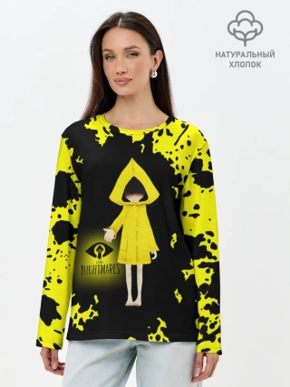 Лонгслив женский. Хлопок / Little Nightmares/Шестая