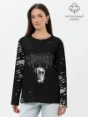 Лонгслив женский. Хлопок / GHOSTEMANE
