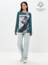 Лонгслив женский. Хлопок / Кэйа - Genshin Impact