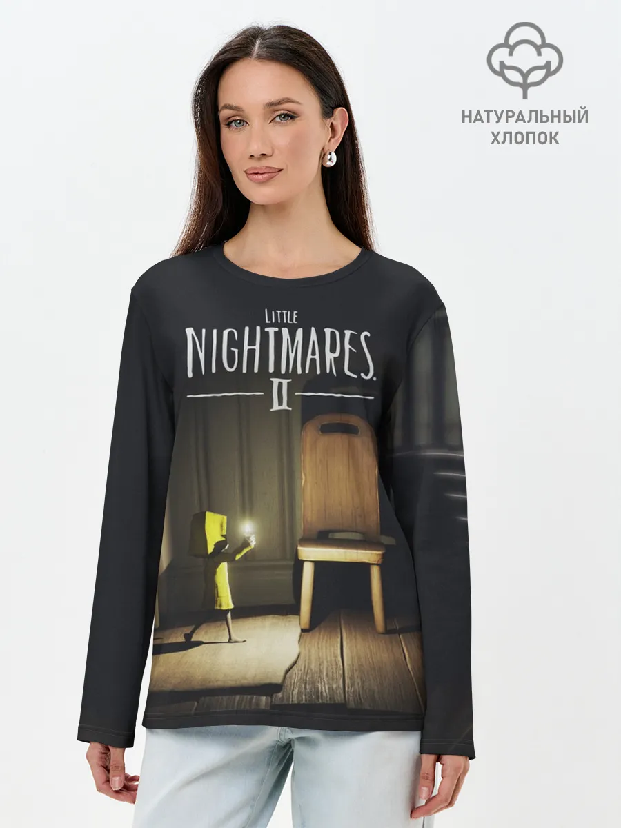Лонгслив женский. Хлопок / Little Nightmares 2