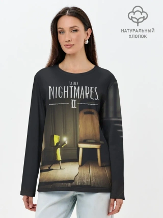 Лонгслив женский. Хлопок / Little Nightmares 2
