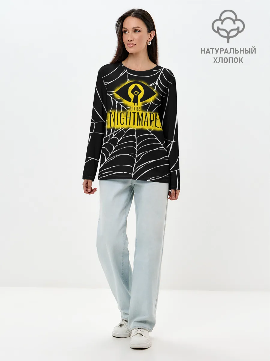 Лонгслив женский. Хлопок / Little Nightmares