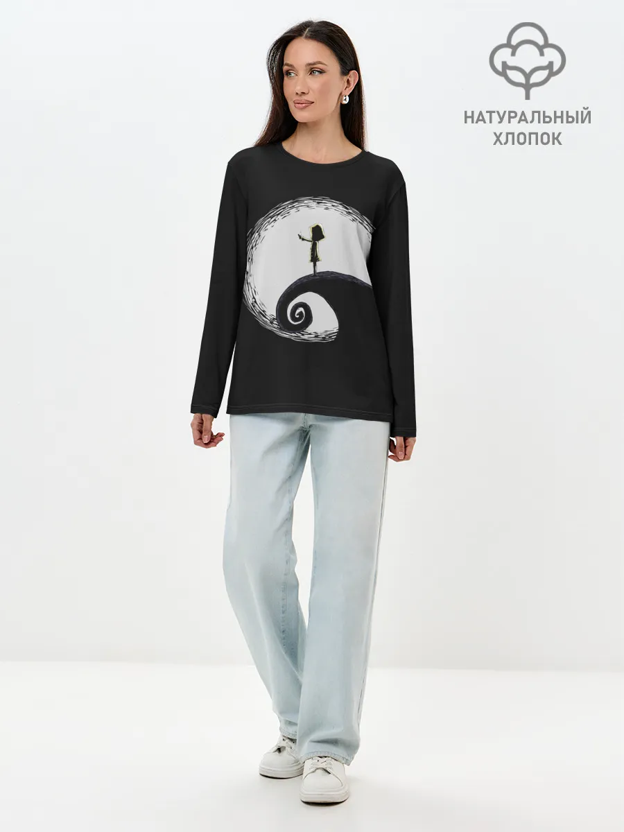 Лонгслив женский. Хлопок / Little Nightmares 2