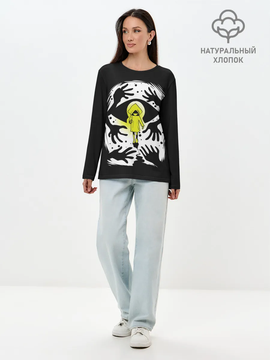 Лонгслив женский. Хлопок / Little Nightmares 2