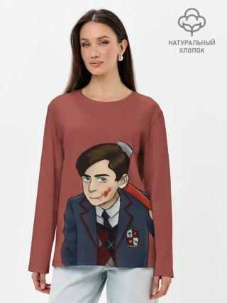 Лонгслив женский. Хлопок / Академия Амбрелла