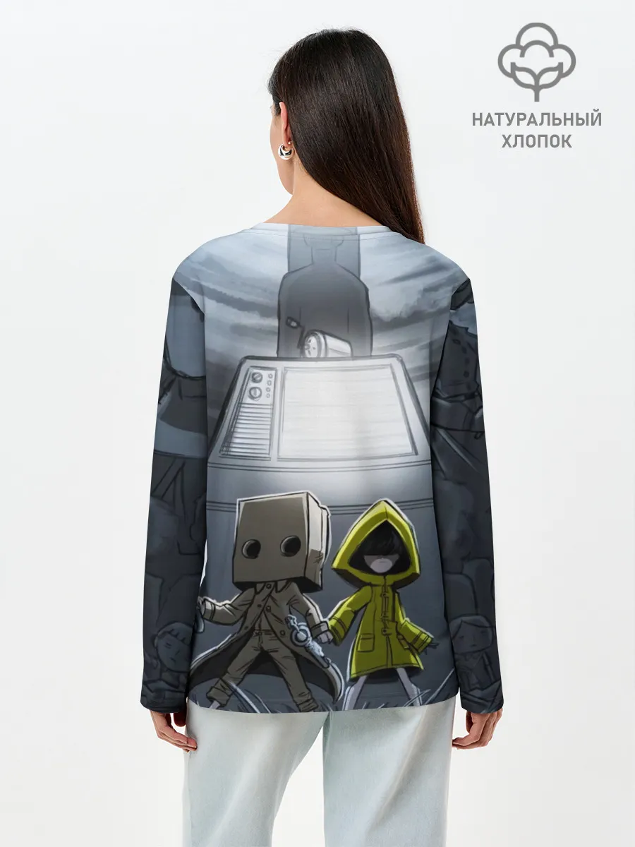 Лонгслив женский. Хлопок / LITTLE NIGHTMARES 2