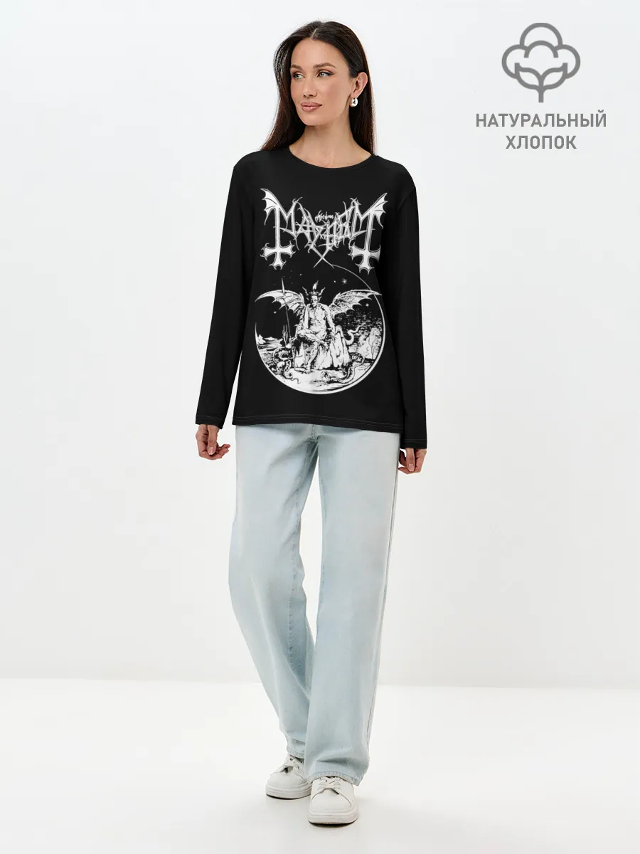 Лонгслив женский. Хлопок / Mayhem