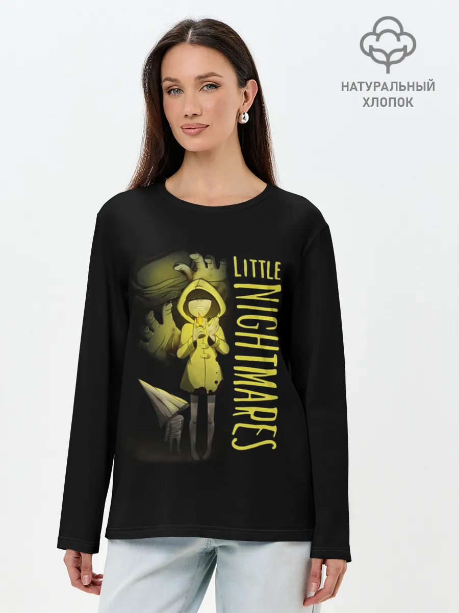 Лонгслив женский. Хлопок / Little Nightmares