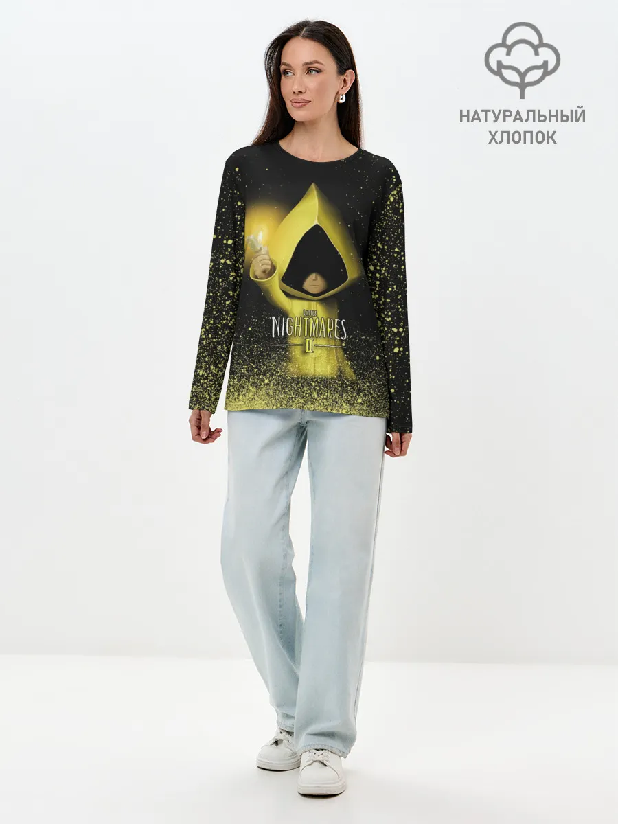 Лонгслив женский. Хлопок / Little Nightmares 2
