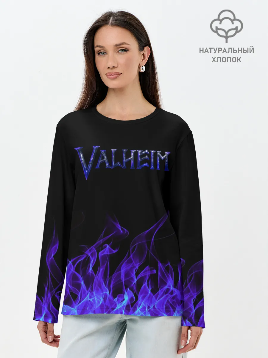 Лонгслив женский. Хлопок / Valheim