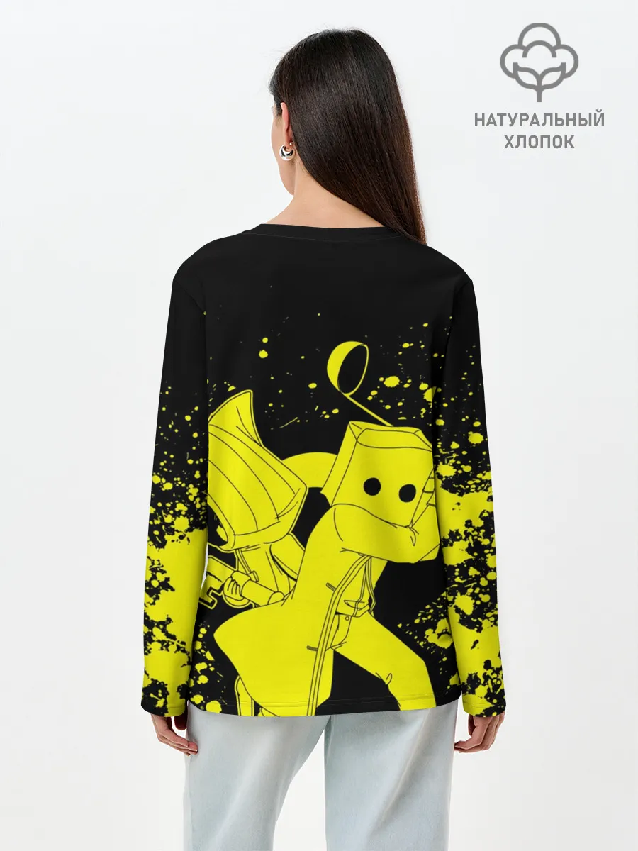 Лонгслив женский. Хлопок / LITTLE NIGHTMARES 2