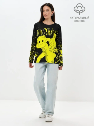 Лонгслив женский. Хлопок / LITTLE NIGHTMARES 2
