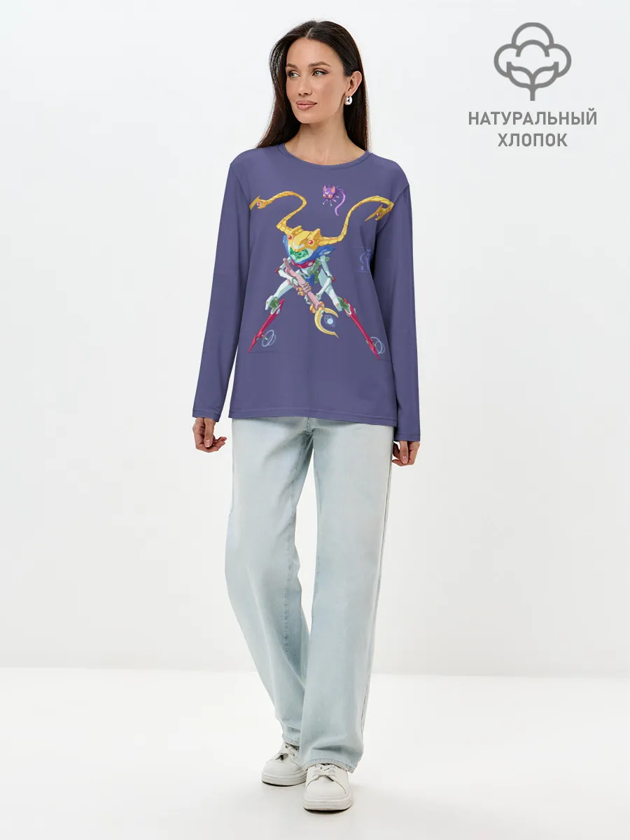 Лонгслив женский. Хлопок / Sailor Moon | Сейлор Мун