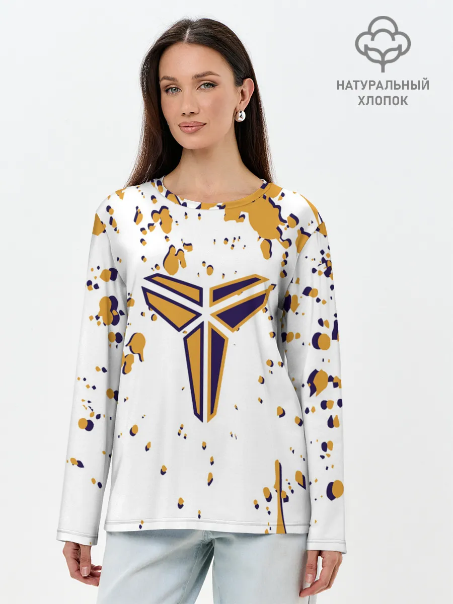 Лонгслив женский. Хлопок / Kobe Bryant.