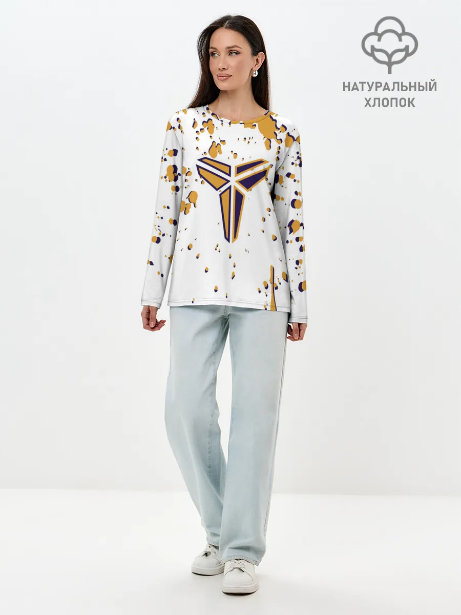 Лонгслив женский. Хлопок / Kobe Bryant.