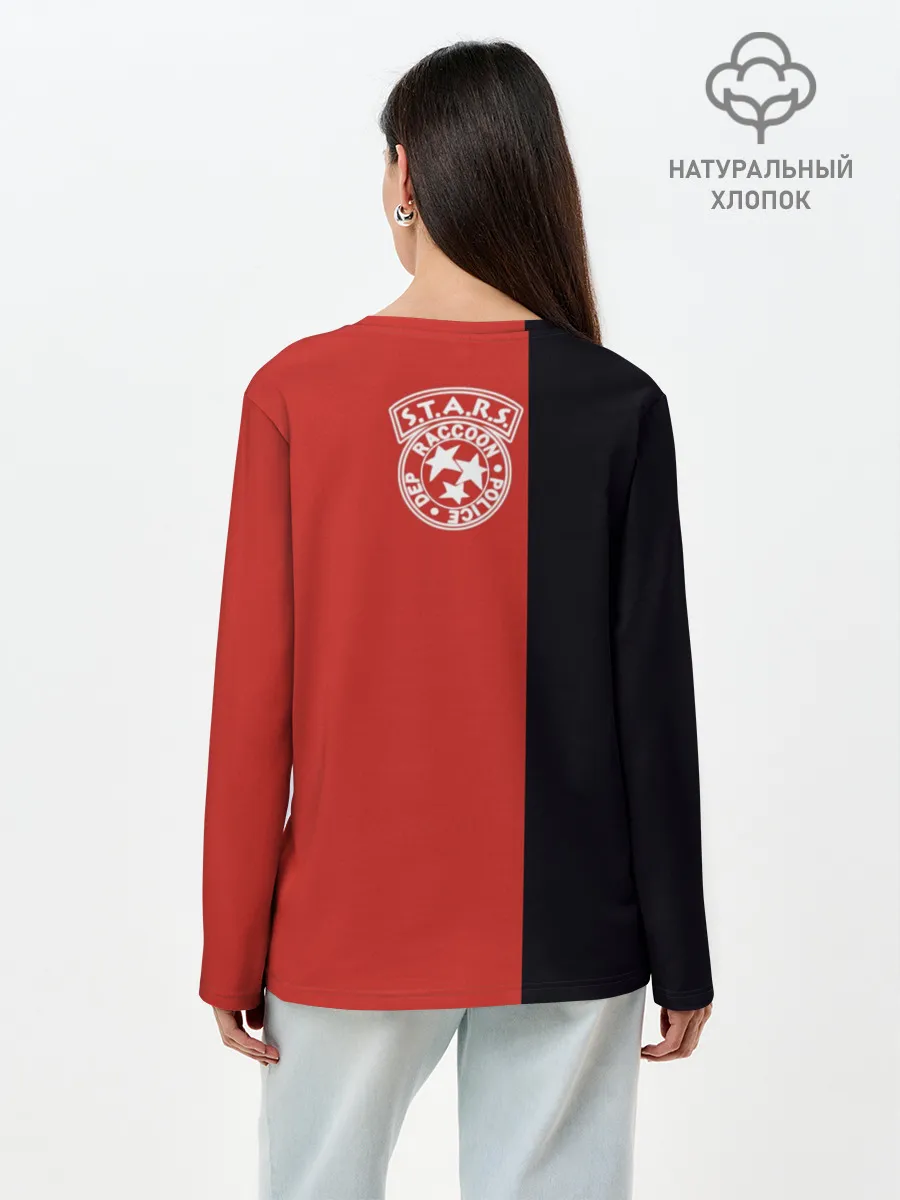 Лонгслив женский. Хлопок / RE3 | Jill Valentine