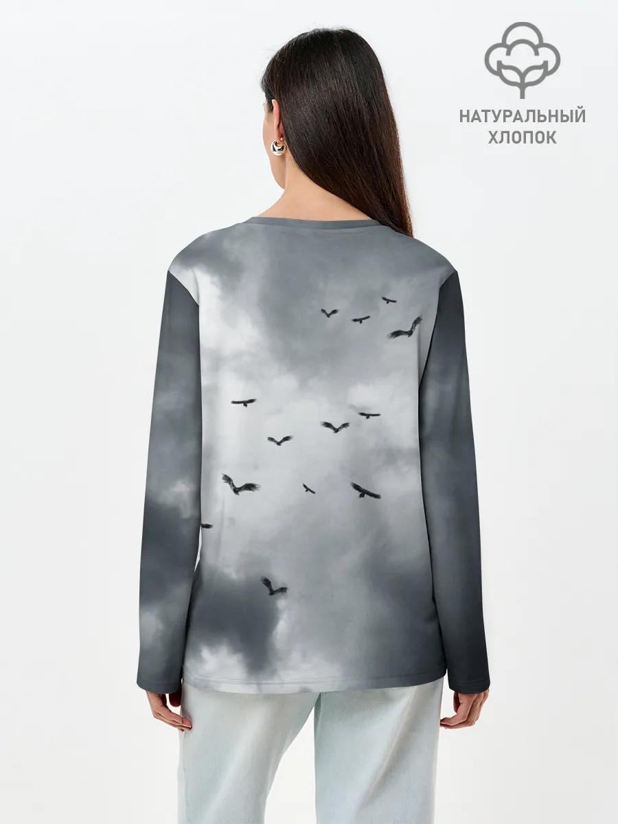 Лонгслив женский. Хлопок / Hitman | Агент 47