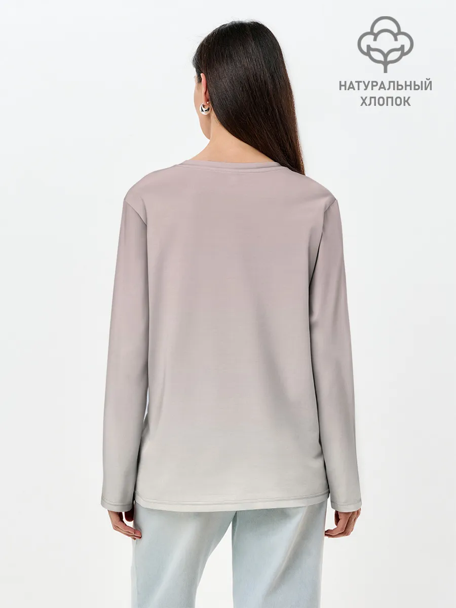 Лонгслив женский. Хлопок / собачка полотенце процедуры