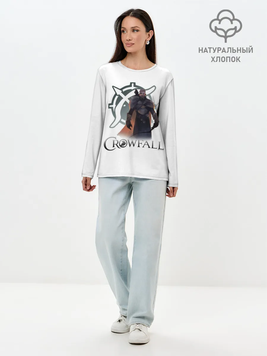 Лонгслив женский. Хлопок / Crowfall | Ranger