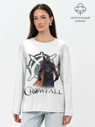 Лонгслив женский. Хлопок / Crowfall | Ranger
