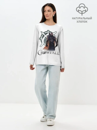 Лонгслив женский. Хлопок / Crowfall | Ranger