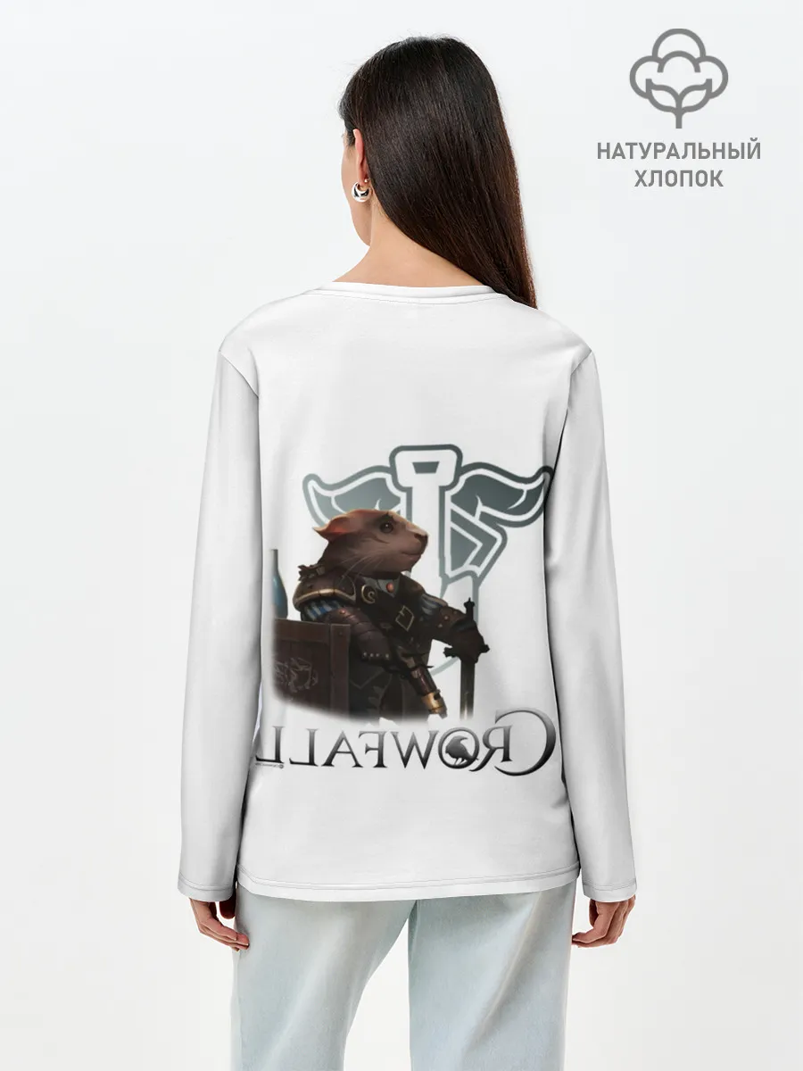 Лонгслив женский. Хлопок / Crowfall | Duelist