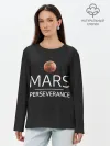 Лонгслив женский. Хлопок / Марс