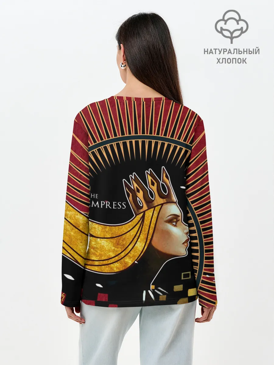 Лонгслив женский. Хлопок / AK47 The Empress | Императрица