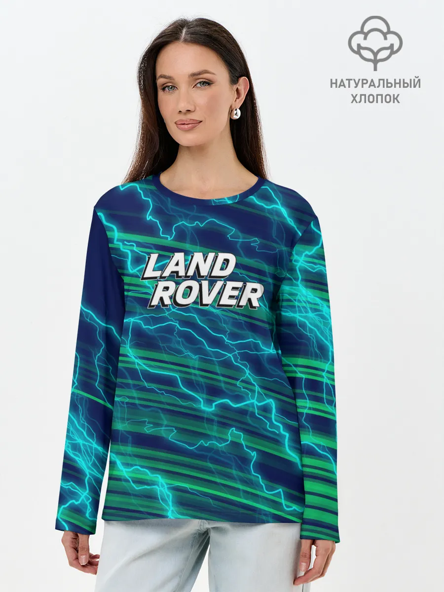 Лонгслив женский. Хлопок / Range Rover
