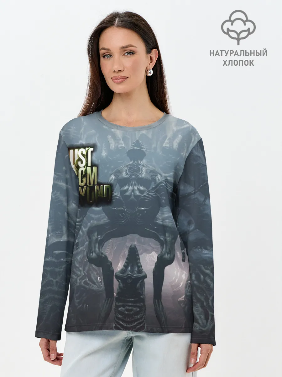 Лонгслив женский. Хлопок / Lust from Beyond