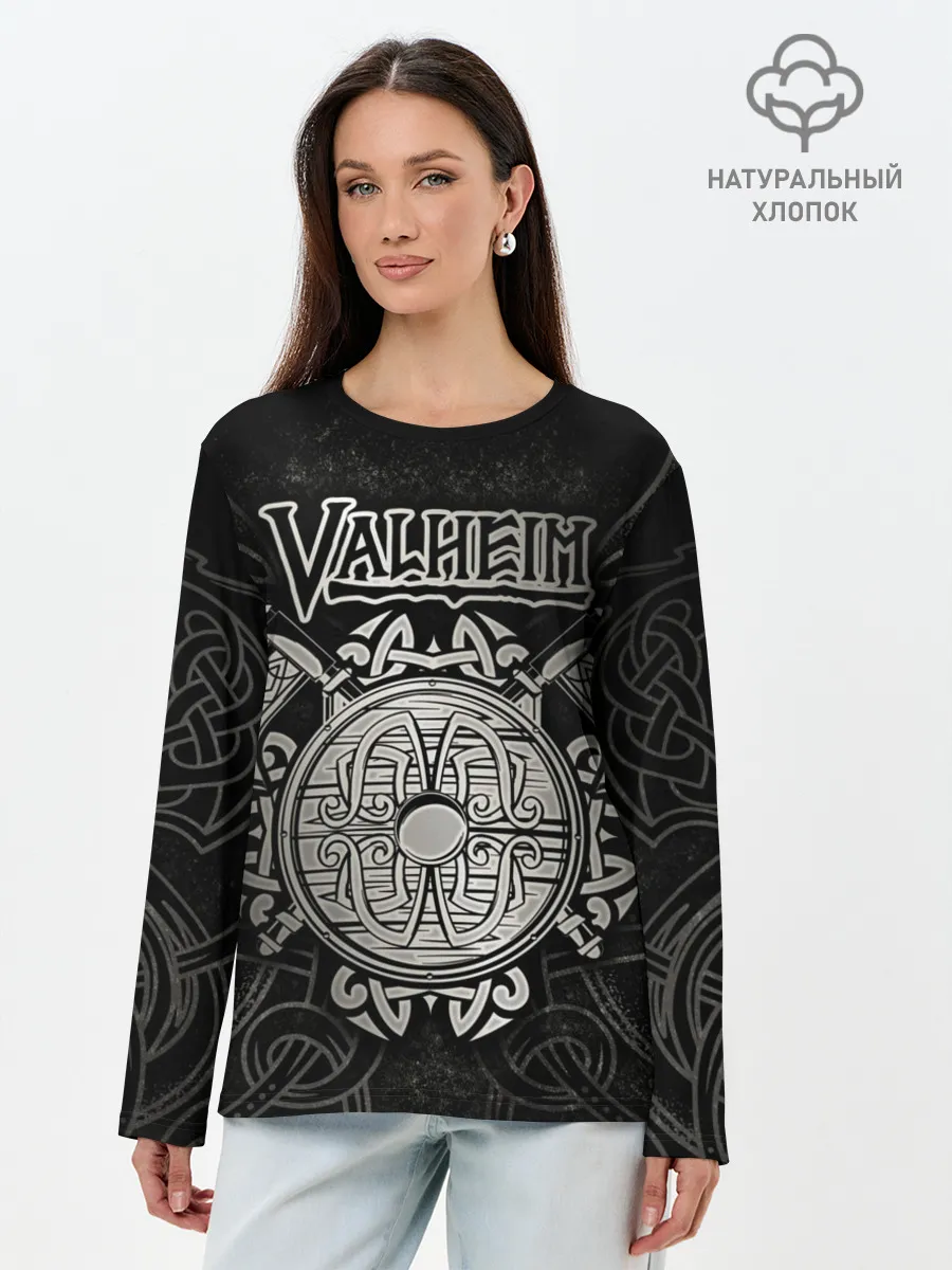 Лонгслив женский. Хлопок / Valheim