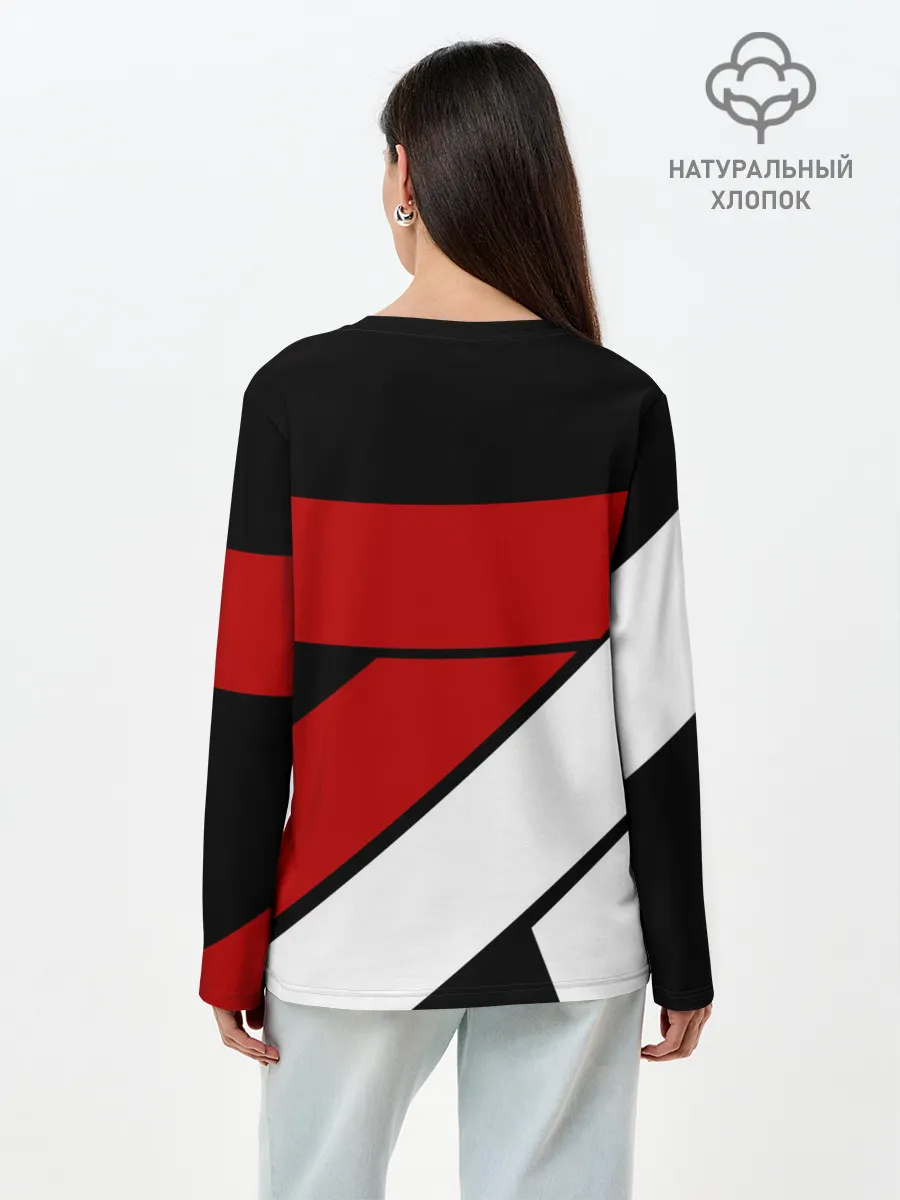 Лонгслив женский. Хлопок / GEOMETRY SPORT