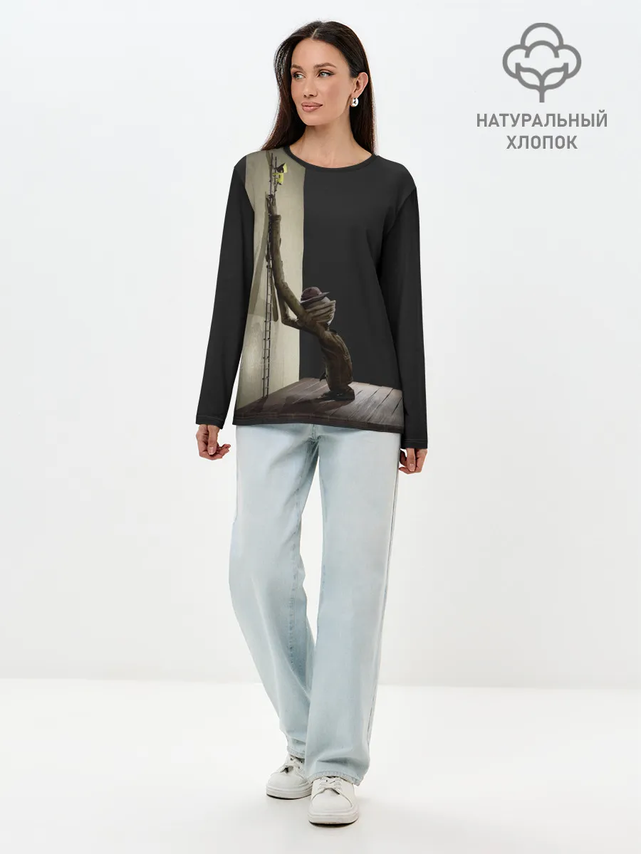 Лонгслив женский. Хлопок / Little Nightmares Постер