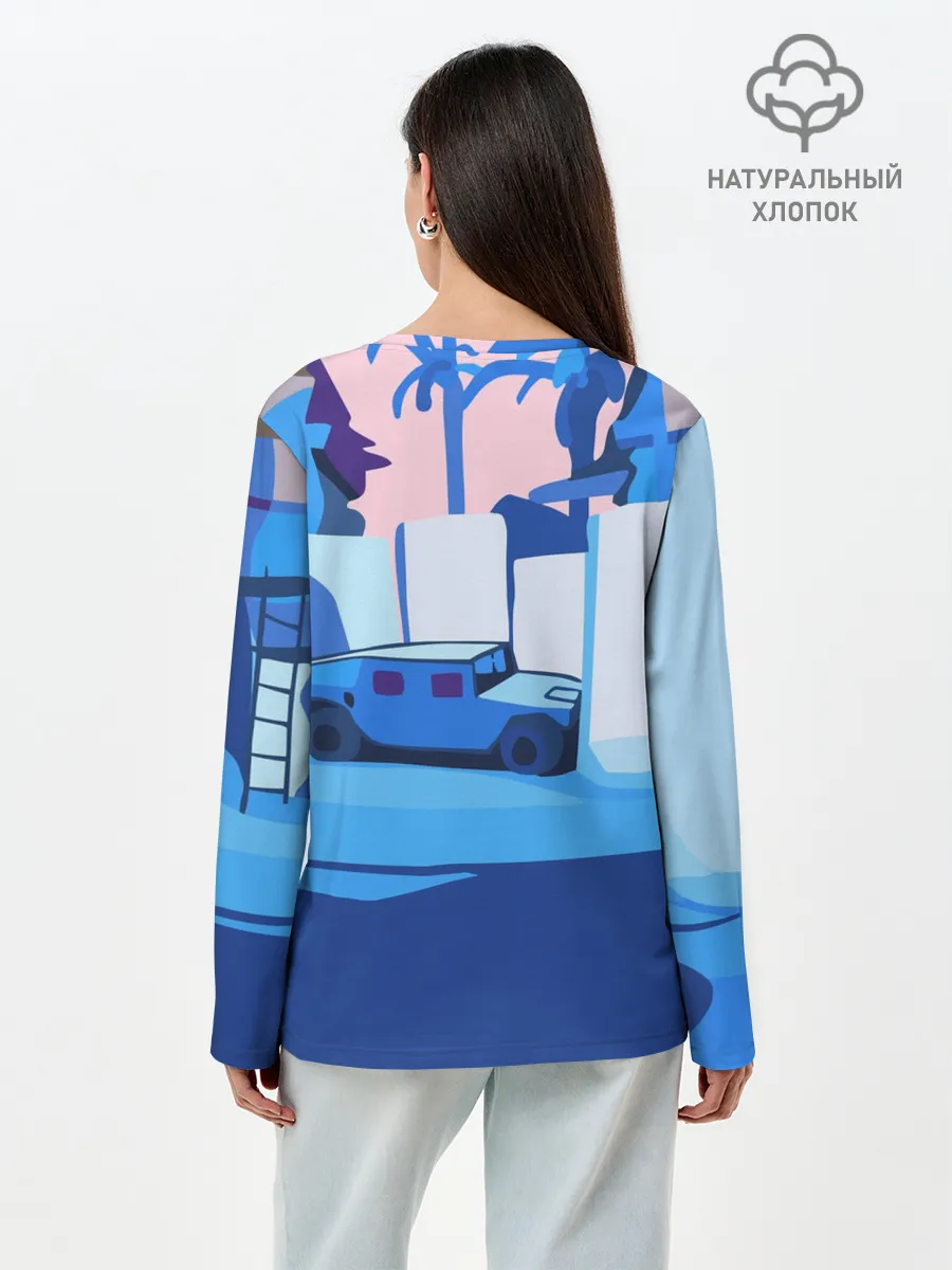 Лонгслив женский. Хлопок / CS GO МУЛЬТФИЛЬМ