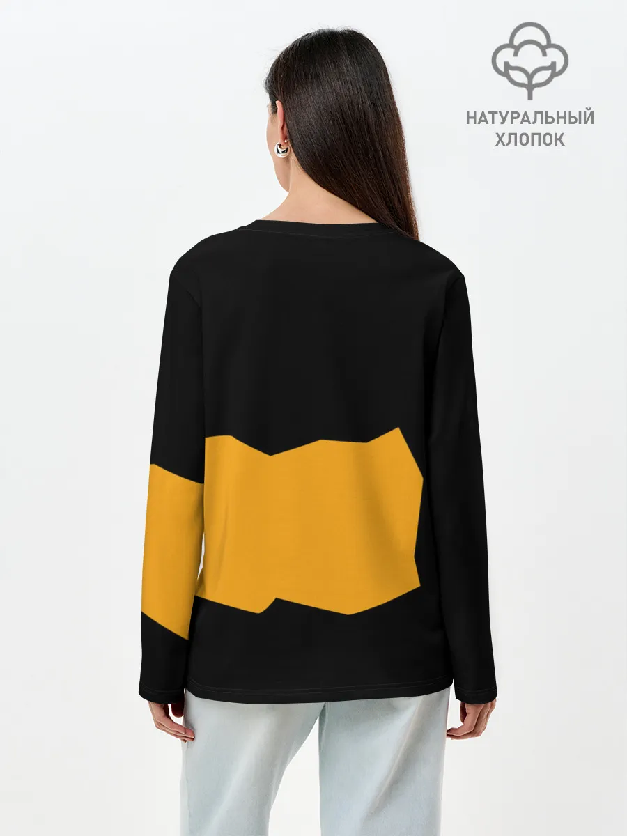 Лонгслив женский. Хлопок / БИТКОИН ШАХТЕР | BITCOIN