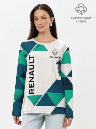 Лонгслив женский. Хлопок / Renault