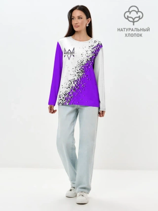 Лонгслив женский. Хлопок / WATCH DOGS LEGION