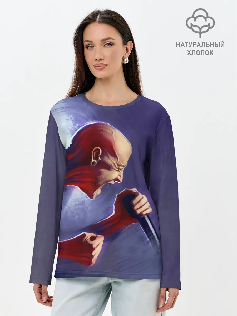 Лонгслив женский. Хлопок / LP
