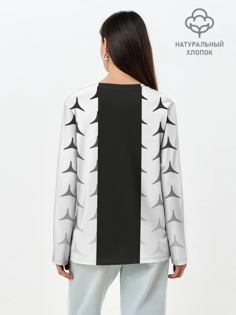 Лонгслив женский. Хлопок / MERCEDES BENZ