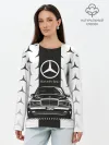 Лонгслив женский. Хлопок / MERCEDES BENZ