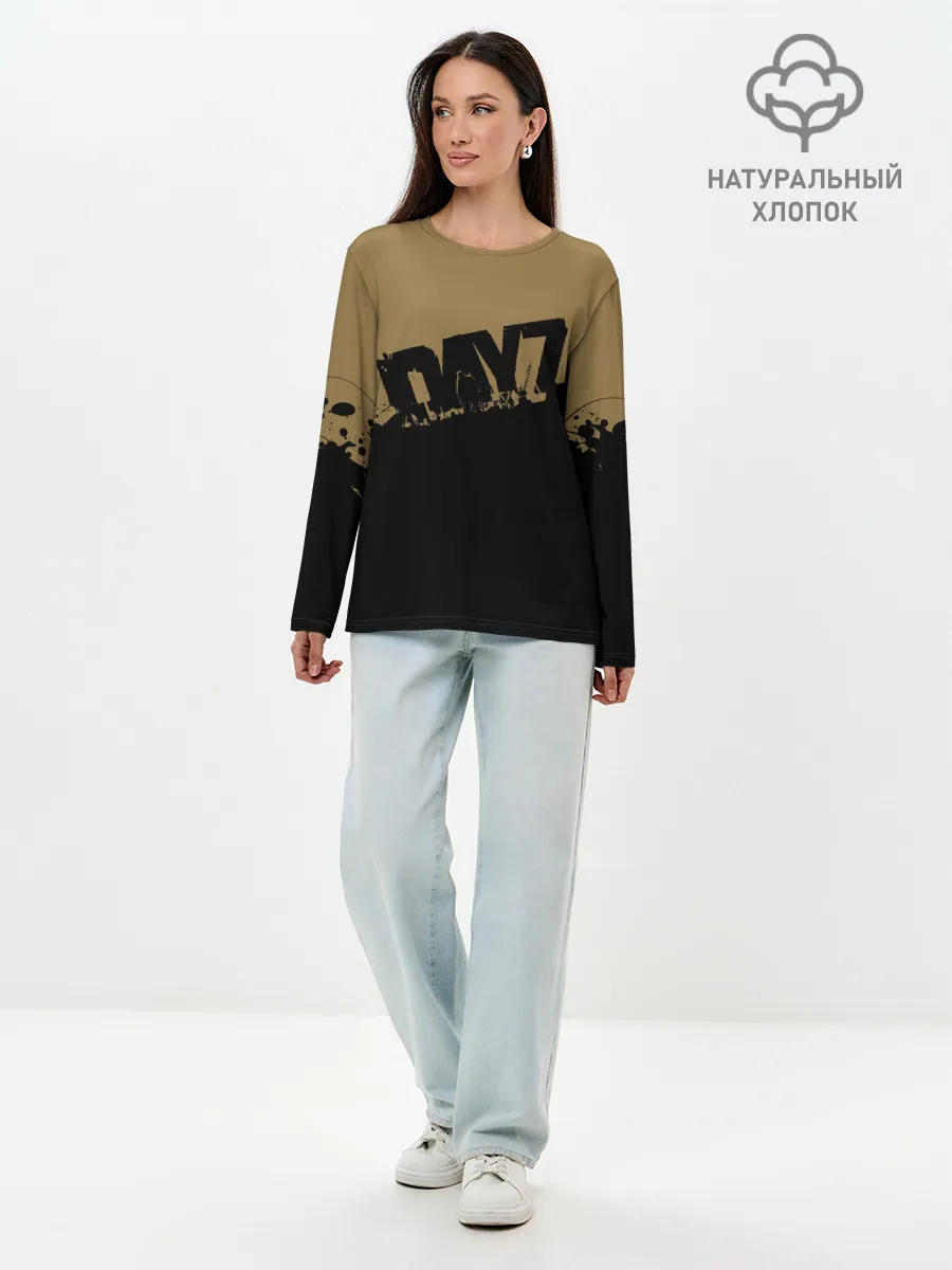 Лонгслив женский. Хлопок / DayZ