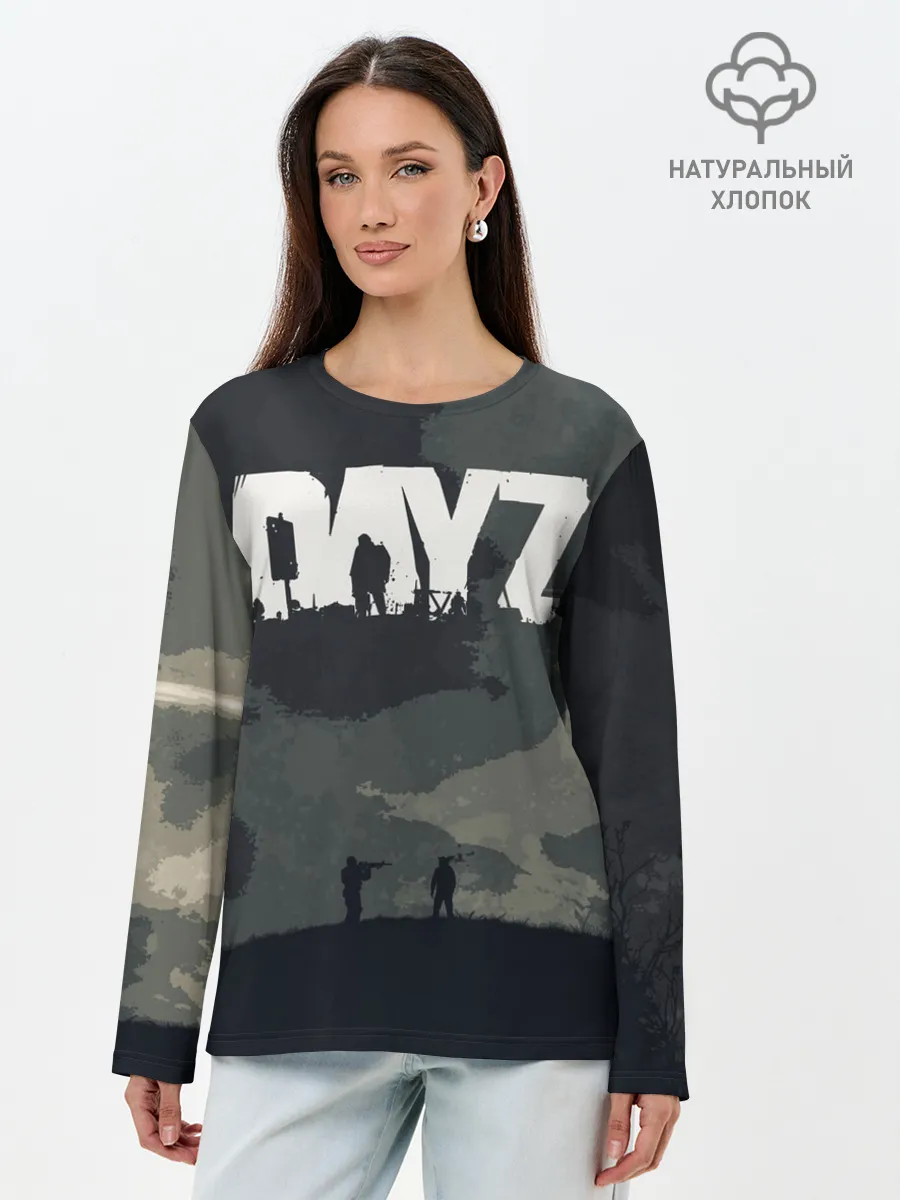 Лонгслив женский. Хлопок / DayZ | Headshot