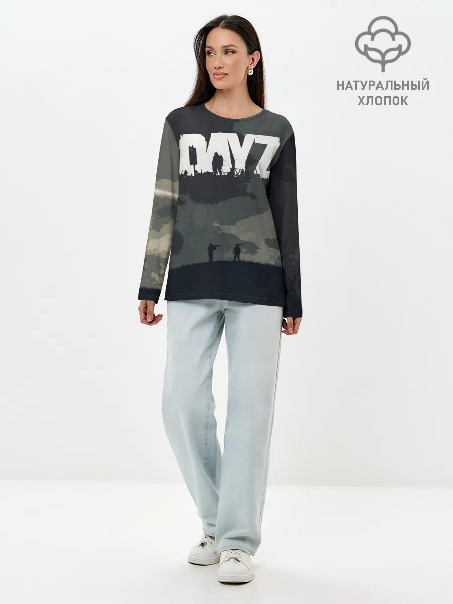 Лонгслив женский. Хлопок / DayZ | Headshot