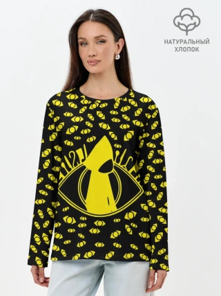 Лонгслив женский. Хлопок / LITTLE NIGHTMARES