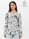 Лонгслив женский. Хлопок / BTS | BT21