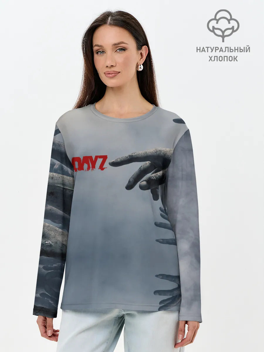 Лонгслив женский. Хлопок / DAYZombie | ДЕЙЗИ