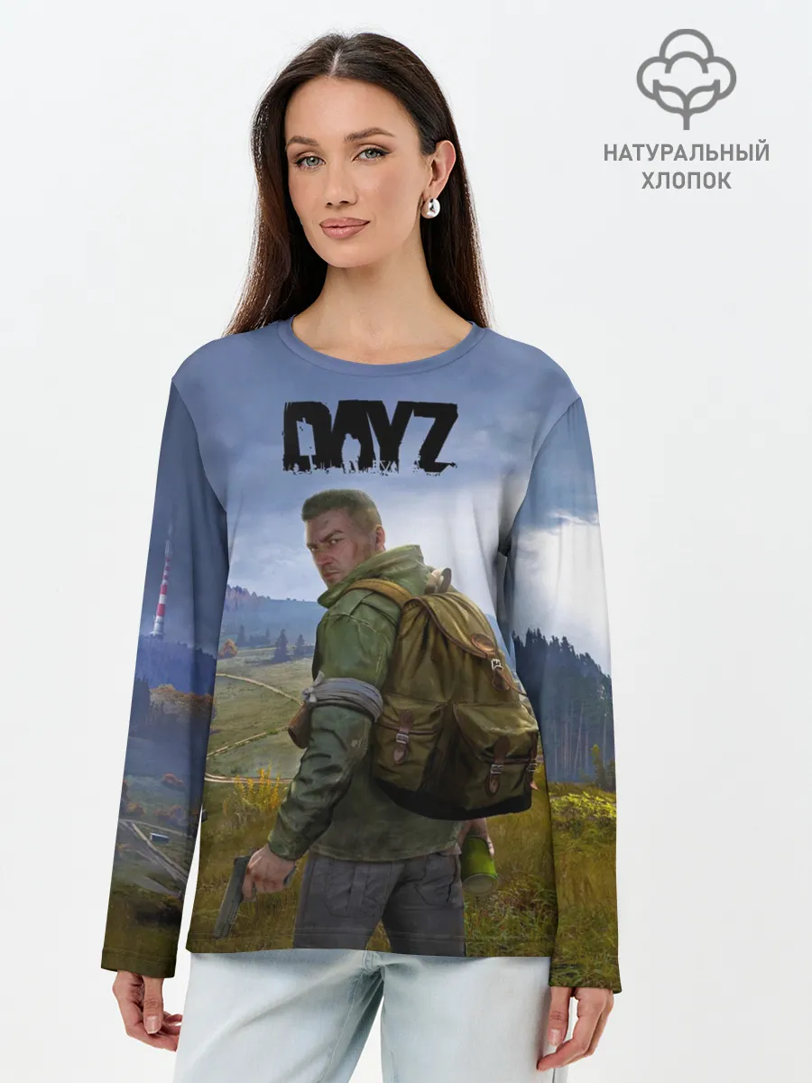 Лонгслив женский. Хлопок / DayZ | ДэйЗи
